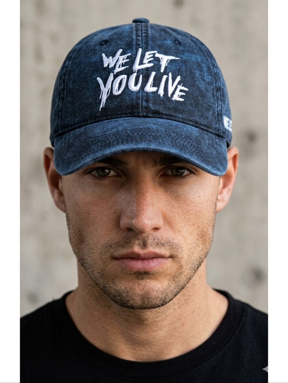 The Last Of Us " We Let You Live" Baseball Hat Blue OS